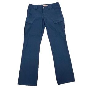 5.11 Tactical Women's Ripstop Cargo Pants Navy Size 4 30" Inseam